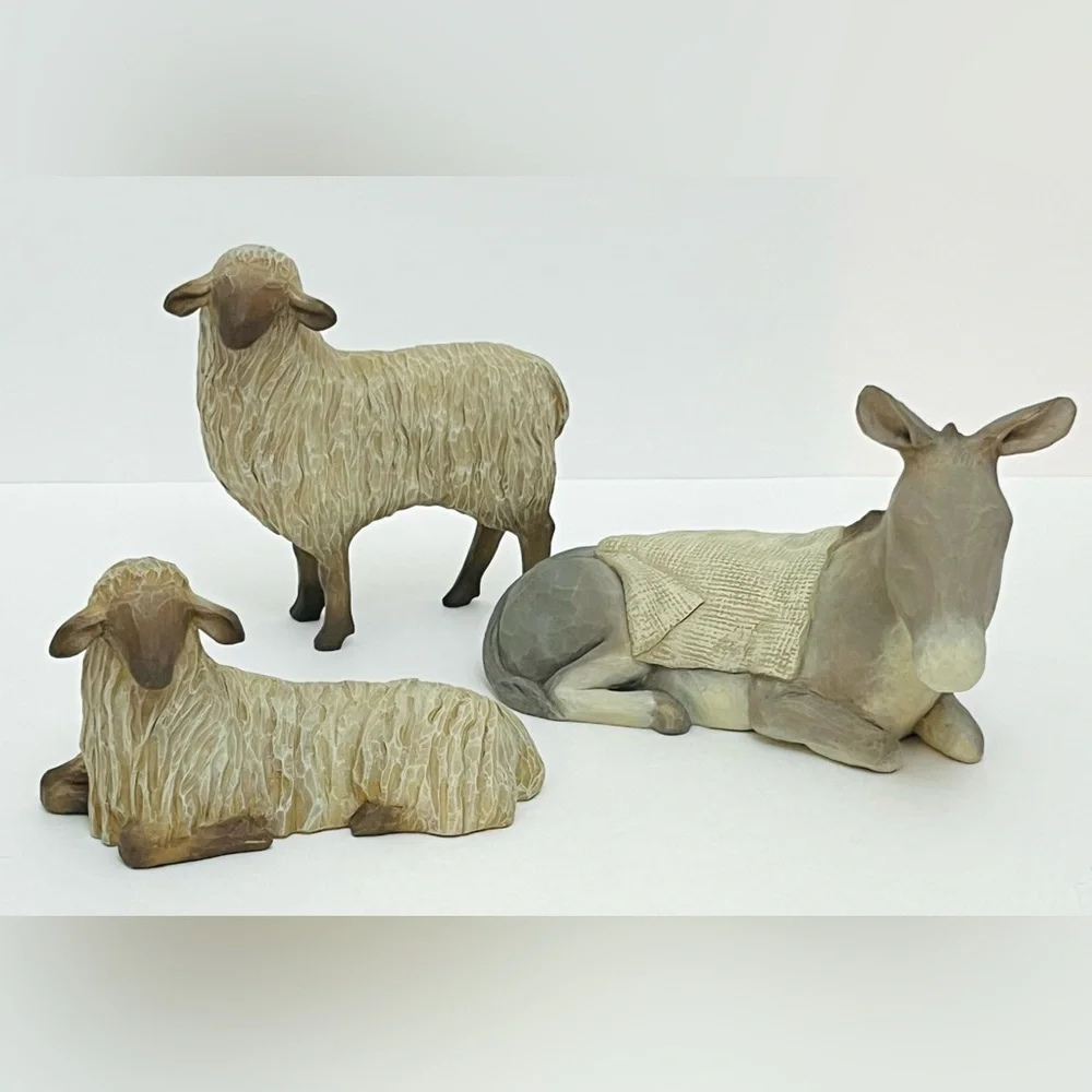 Willow Tree The Christmas Story - Gentle Animals of the Stable